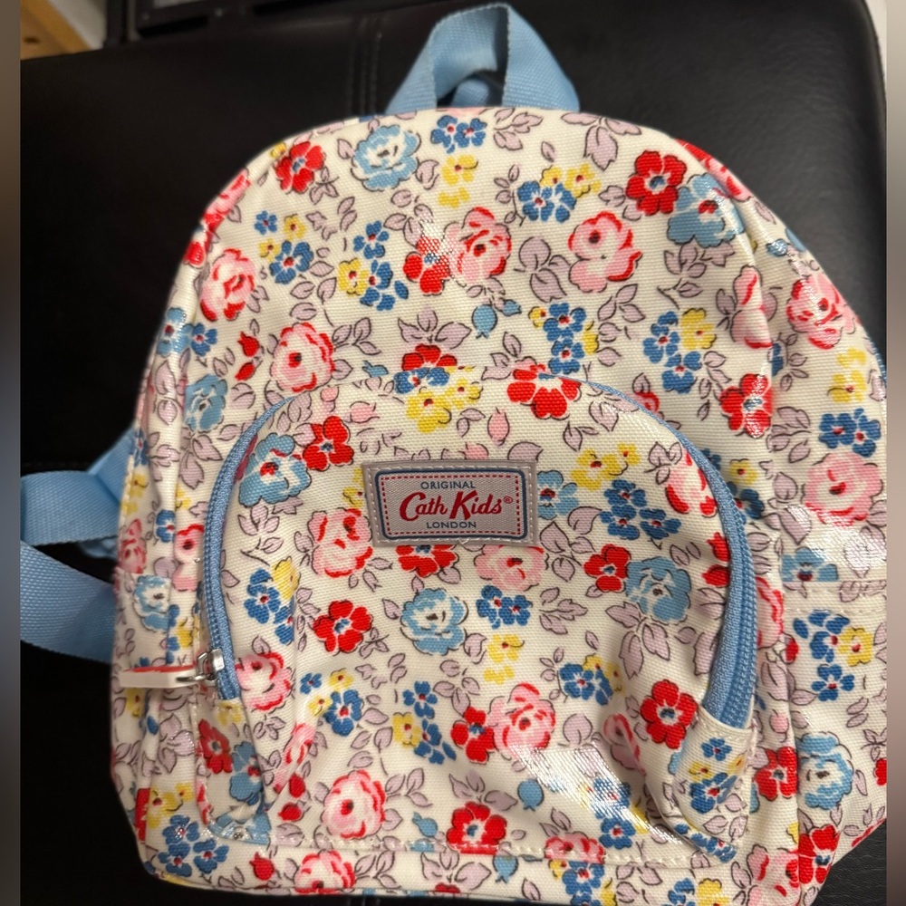 Cath Kidston Kids Floral Backpack - Red, Blue, Cream